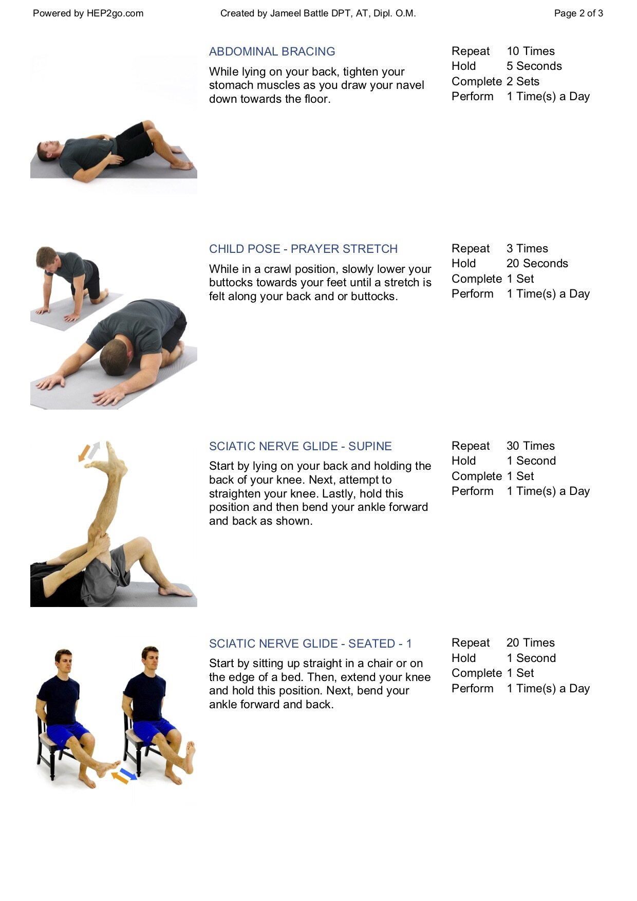 Featured image for The Importance of Physiotherapy for Sciatica: Pain Relief and Exercises